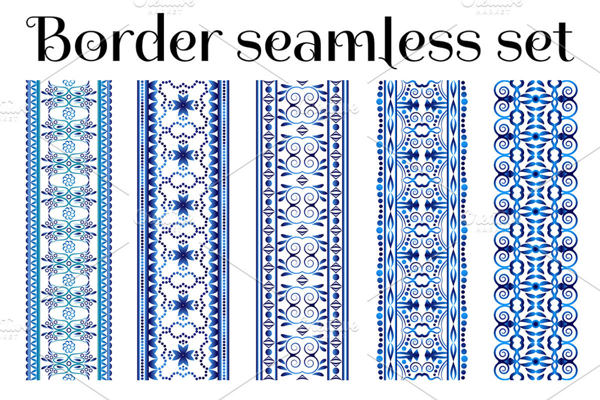 Border ornament decorative seamless, an Object Graphic by jelisua88 (Photo 1 of 4)