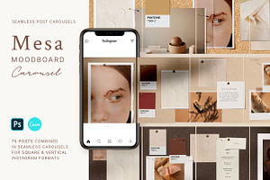 Mesa - Carousel Post Templates, a Social Media Template by Sparrow & Snow
