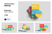 Software Box Mockup, an Advertising Mockup by ianmikraz (Thumbnail 1 of 5)