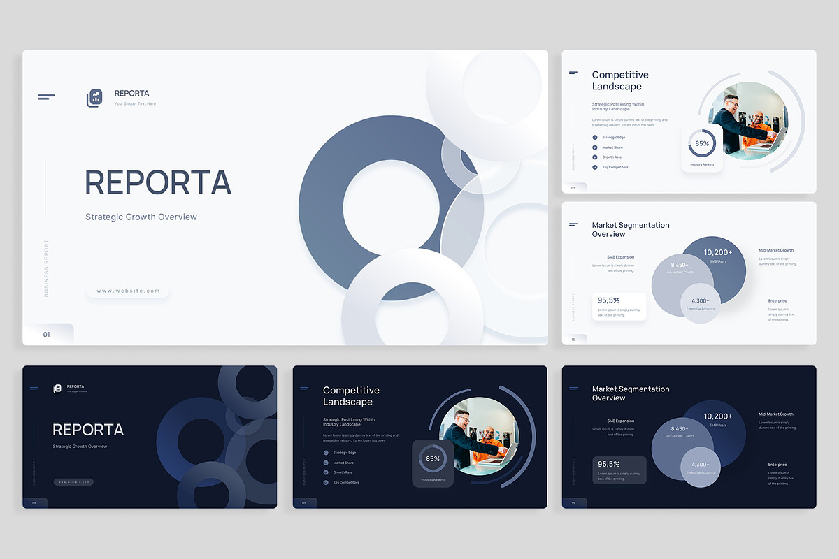 Corporate Bundle - Google Slides, a Presentation Template by New Coral Design (Photo 18 of 23)