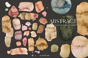 Abstract Watercolor Splotches PNG, a Decorative Illustration by whiteheartdesign (Thumbnail 8 of 15)