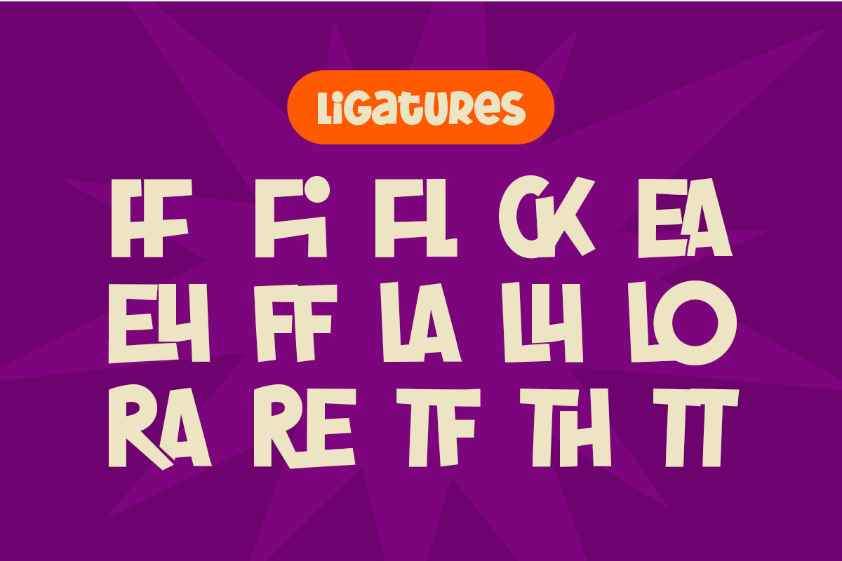 Onlink - Playful Fun Display Font, a Sans Serif Font by Afkari Studio (Photo 7 of 11)