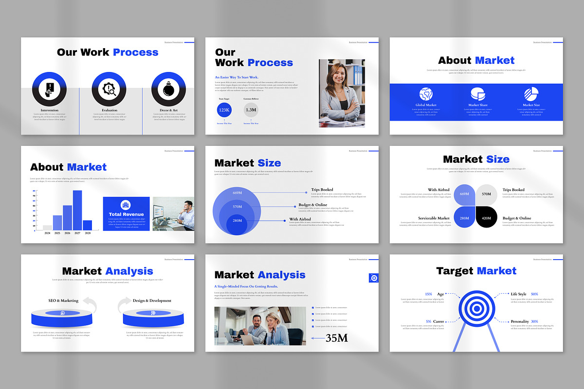Business Presentation Template, a Presentation Template by Mighty-Slide (Photo 7 of 11)