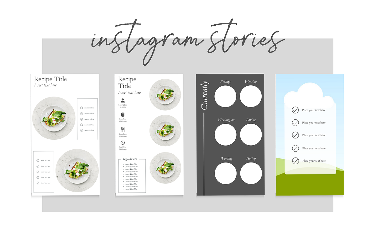 Recipe Book Template Bundle, a Templates & Theme by Marketing Templates Co. (Photo 10 of 18)