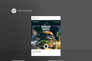 Social Media Pack | Burger House, a Social Media Template by Amber Graphics (Thumbnail 10 of 10)