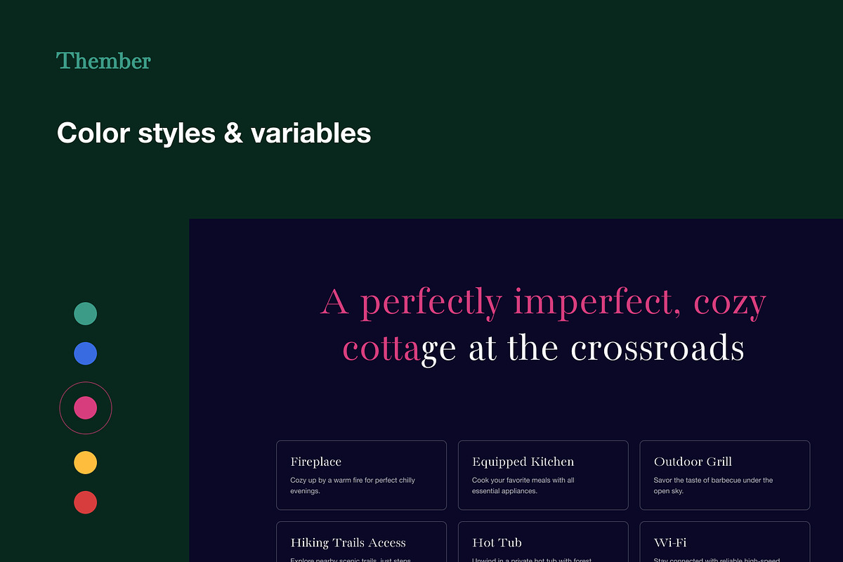 Thember - Figma Template for Cabins, an UI Kit Template by Marek Dvorak (Photo 6 of 12)