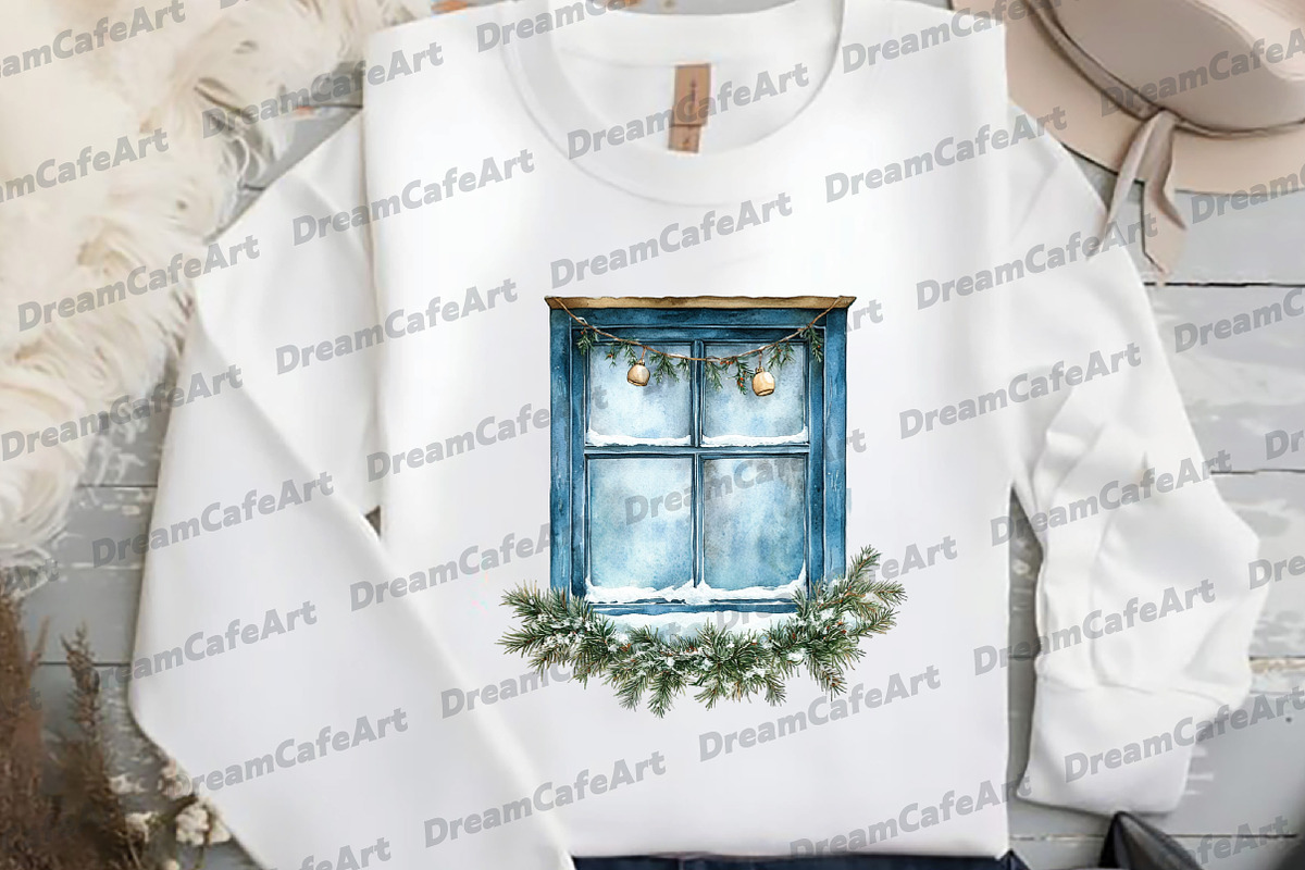 Chilly Christmas Day Clipart, an Illustration by DreamCafeArt (Photo 6 of 7)