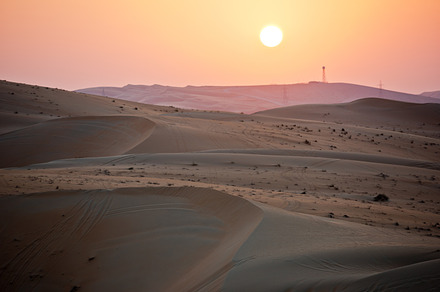 Desert dunes featuring desert, sand, and uae, a Nature Photo by Dvoevnore photos