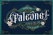 Brick Stone Victorian Typeface, a Blackletter Font by alit design (Thumbnail 2 of 23)