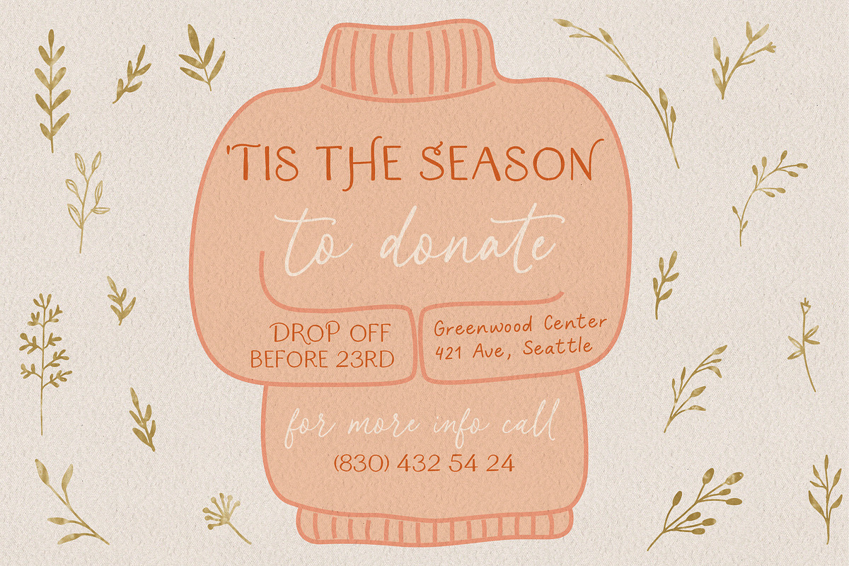Blackberry Macarons // Font Trio, a Script Font by PeachCreme (Photo 4 of 9)