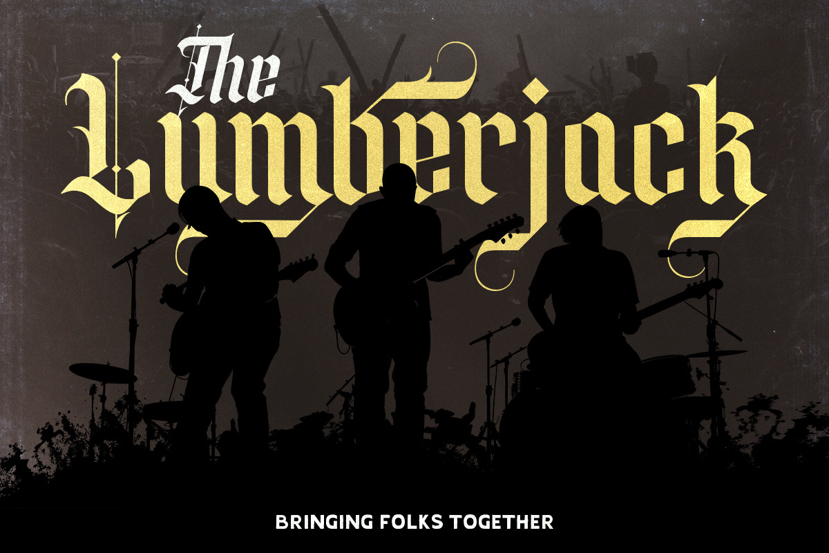 Silent Black - Stylish Blackletter, a Blackletter Font by Bale Type (Photo 6 of 9)