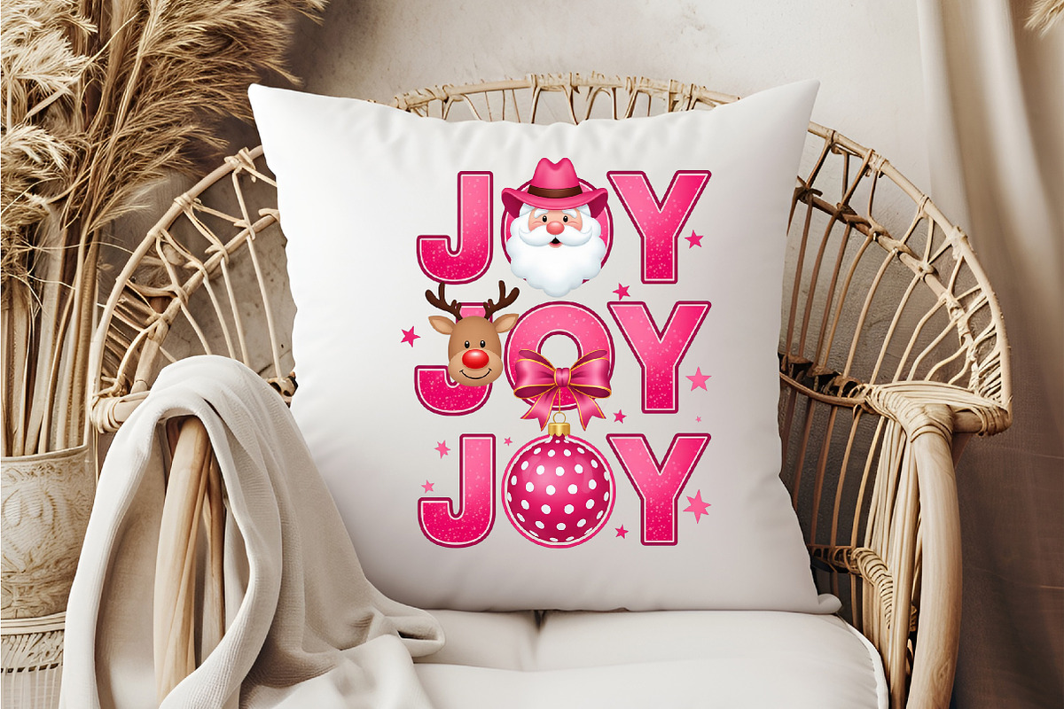 Joy Christmas PNG, an Illustration by DreamCafeArt (Photo 6 of 6)