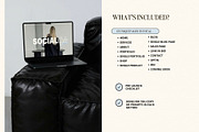 Modern Showit Template for creatives, a Landing Page Template by Row Creative (Thumbnail 4 of 10)