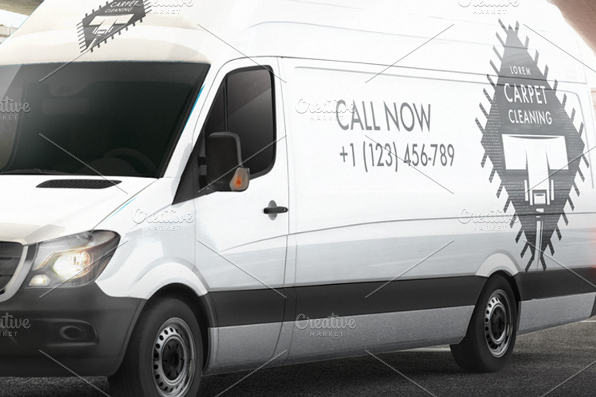 Carpet cleaning emblems and logos, a Branding & Logo Template by 1baranov (Photo 3 of 3)