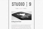 Studio 9 - a Creative Agency Portfol, a WordPress Template by PremiumCoding (Thumbnail 4 of 4)