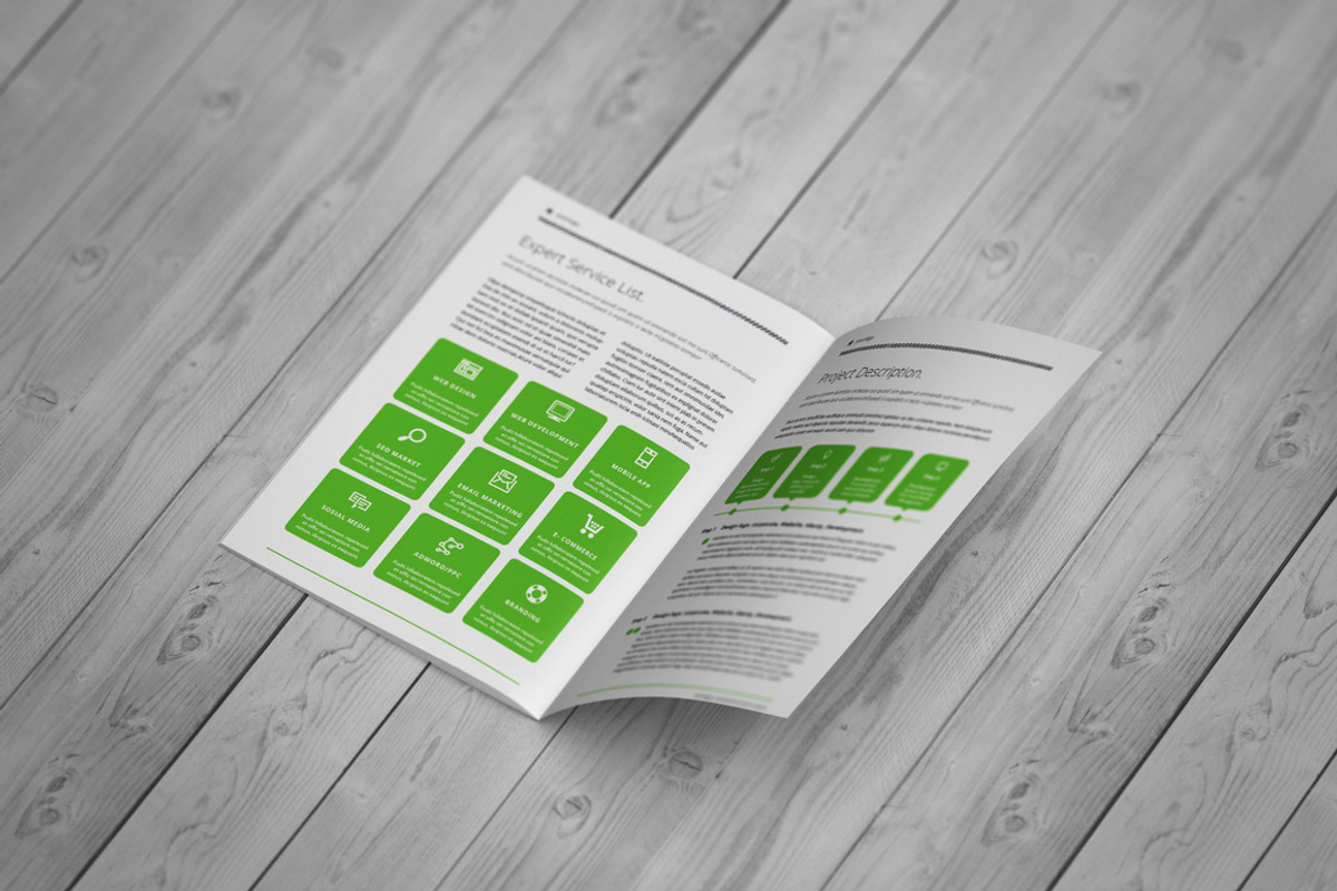 Brochure / Catalog Mock-Up, a Print Template by MassDream (Photo 10 of 20)