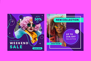 Social Media Post Sale Set, a Templates & Theme by studiogstock (Thumbnail 3 of 3)