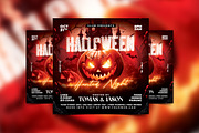 Halloween Hunted Night Flyer, a Flyer Template by StarPixles11 (Thumbnail 1 of 3)