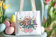 Every Bunny's Favorite Social Worker, an Illustration by CraftArtStudio (Thumbnail 2 of 4)