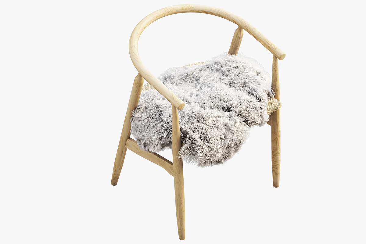 Joybird Rayne Dining Chair 2 options, a Furniture 3D Model by 3dmitruk (Photo 5 of 24)