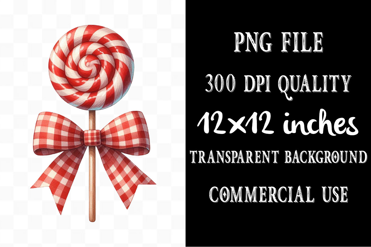 Watercolor Red Gingham Halloween, an Illustration by Designking (Photo 4 of 5)
