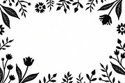 Hand Drawn Floral Border Set, an Illustration by BIPLOB EXPERT (Thumbnail 10 of 10)