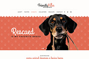 Friendly Paws - Shelter PSD template, a Websites & App Template by Mage Themes (Thumbnail 2 of 3)