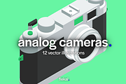Analog Cameras Illustrations, an Illustration by Lukino (Thumbnail 1 of 8)