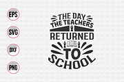 Teacher typographic svg bundle., a Graphic by Uniquesvg99 (Thumbnail 11 of 18)