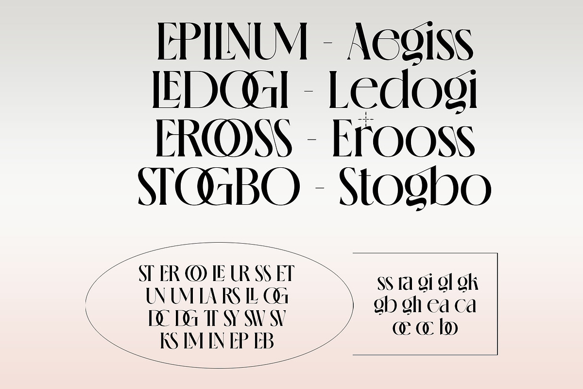 glossy - a modern serif, a Serif Font by INKSUN™ (Photo 6 of 11)