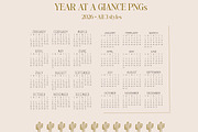 2026 Calendar PNGs, an Object Graphic by Sometimes Crafter Studio (Thumbnail 4 of 4)