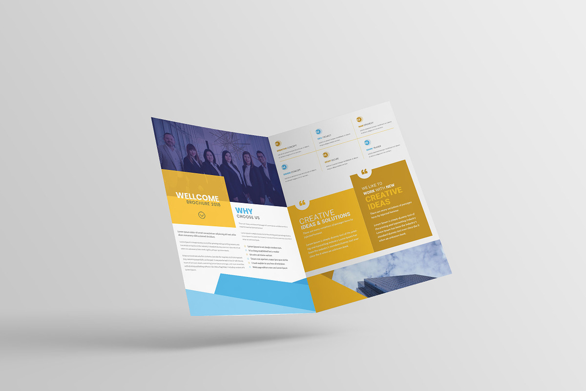 Bi-fold Brochure, a Brochure Template by Momentostudio (Photo 4 of 4)
