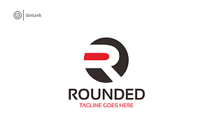 Rounded - Letter R Logo