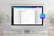 Recipe Log, a Stationery Template by DesignDevisers (Thumbnail 8 of 10)