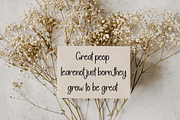 Sample Highland | Script Font, a Handwritten Font by Scratchones (Thumbnail 3 of 8)