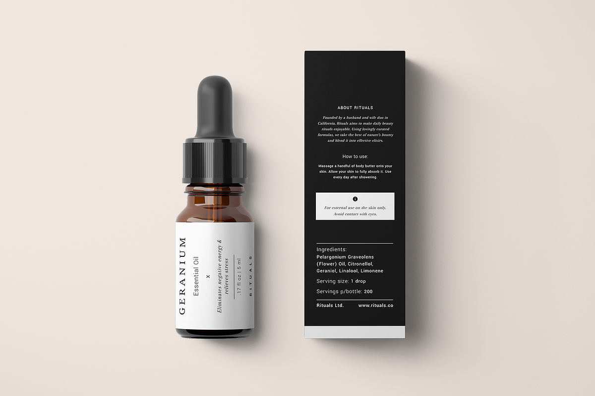 Cosmetic Label Bundle • Geranium, a Print Template by Sjá Agency (Photo 10 of 19)