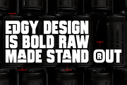 Grillo Bold Headline Sans Serif Font, a Sans Serif Font by Rasio Studio (Thumbnail 4 of 8)