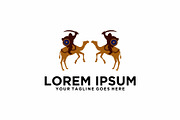 Arabian Soldier with Camel logo, a Branding & Logo Template by REDVY CREATIVE (Thumbnail 2 of 2)