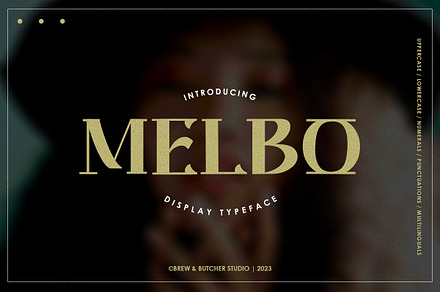 Melbo | Display Typeface