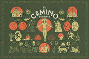 El Camino Font Collection + Extras, a Font by Opus Nigrum (Thumbnail 17 of 20)