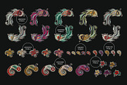 Paisley Seamless Arabesque Patterns, a Pattern Graphic by Red Ink (Thumbnail 4 of 7)