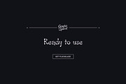 Fluidglaze Liquid Display Font, a Handwritten Font by Graphic Spirit (Thumbnail 8 of 8)