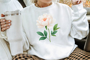Neutral Bloom Watercolor Flowers Set, an Illustration by Sublimation Artist (Thumbnail 4 of 6)