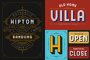 The HIPTON, a Sans Serif Font by Ilham Herry (Thumbnail 4 of 8)