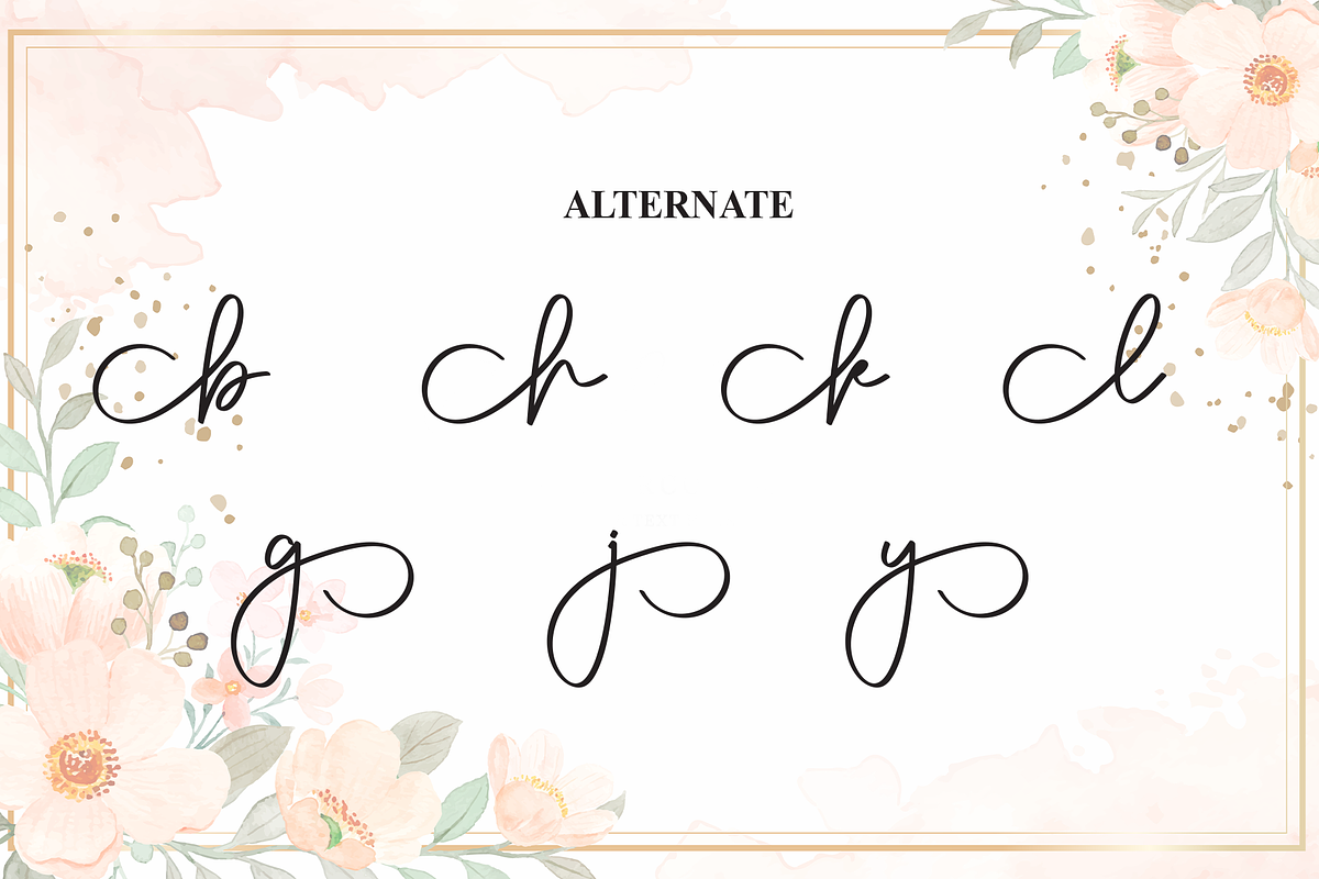 Hailey | Script Font, a Handwritten Font by Scratchones (Photo 8 of 9)