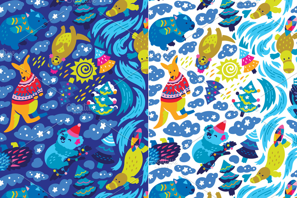 30 Fantasy Seamless Patterns, a Pattern Graphic by PenguinHouse (Photo 13 of 24)