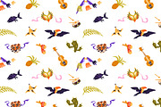 Carnival of Brazil set + backgrounds, a Decorative Illustration by PaperTrident (Thumbnail 5 of 6)