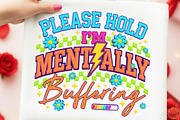 Faux Yarn Funny Mental Health Shirt, an Illustration by designcity5 (Thumbnail 9 of 9)
