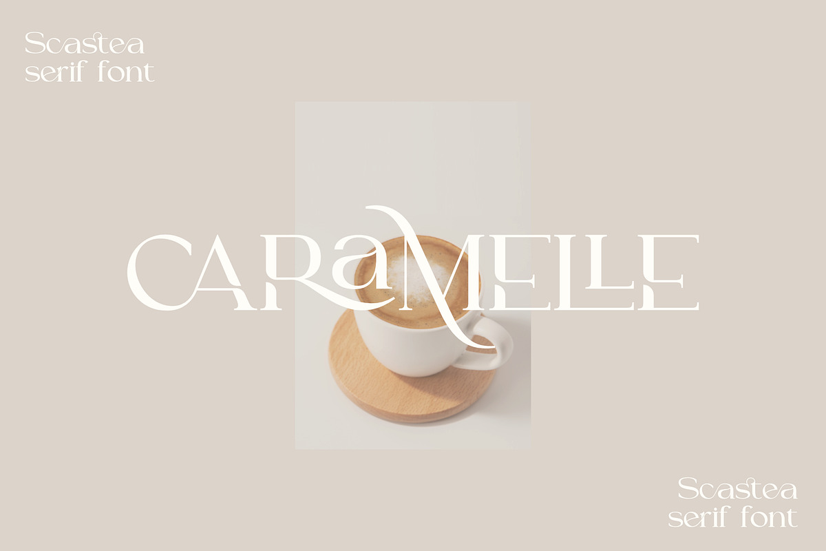 Scastea | A Modern and Elegant Font, a Serif Font by Andrimada Creative (Photo 6 of 12)