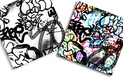 Graffiti Seamless Patterns set., a Pattern Graphic by NKTKNS (Thumbnail 4 of 6)